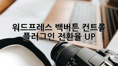 워드프레스 백버튼 컨트롤 플러그인: 전환율 UP!
